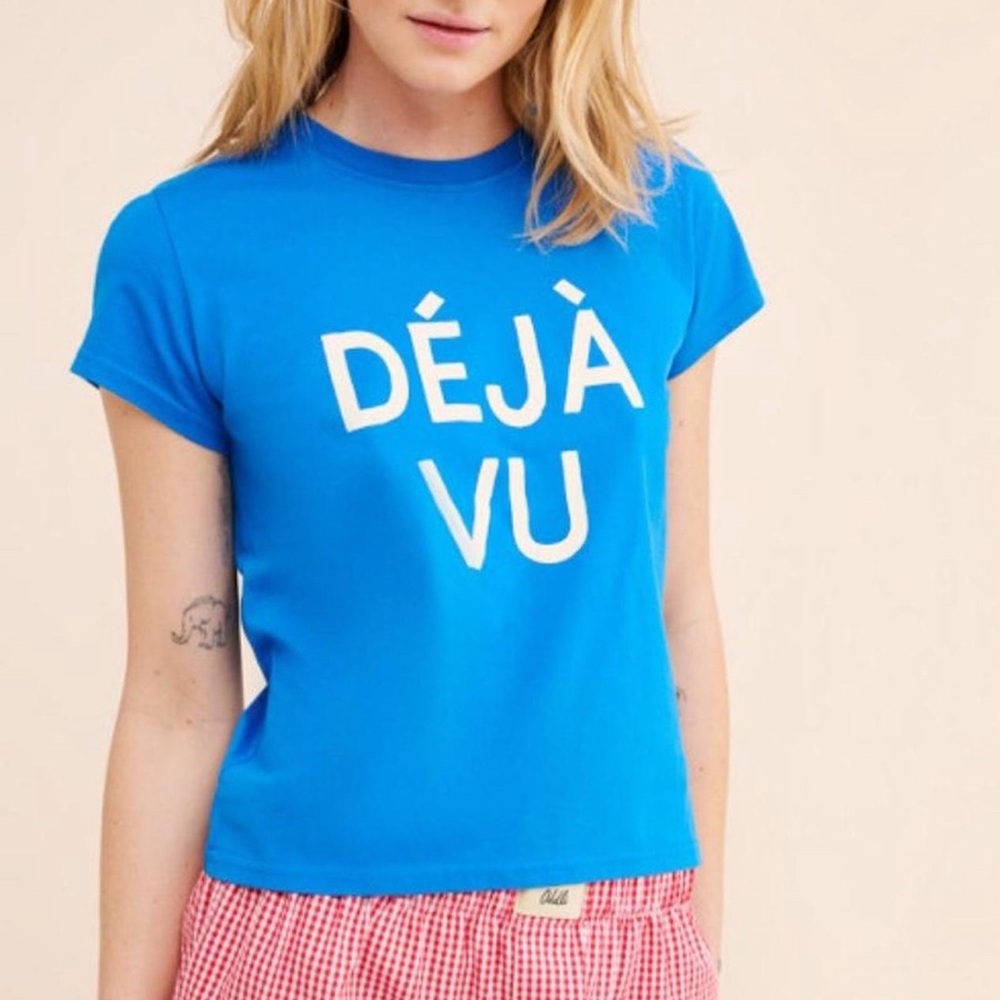 Blue Déjà Vu T-Shirt